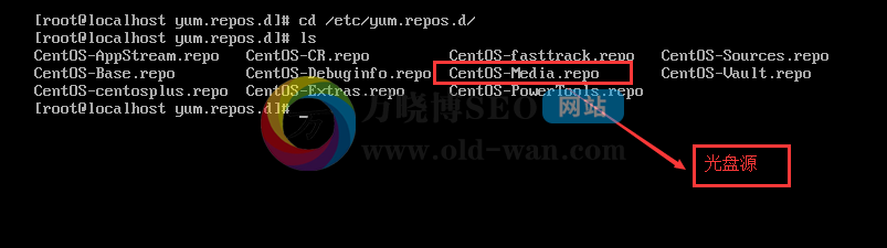 centos如何利用光盘自带软件包