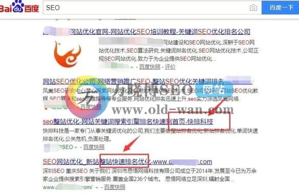 SEO快速排名原理